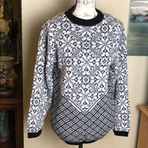 Separate Issue | Black & White Sweater